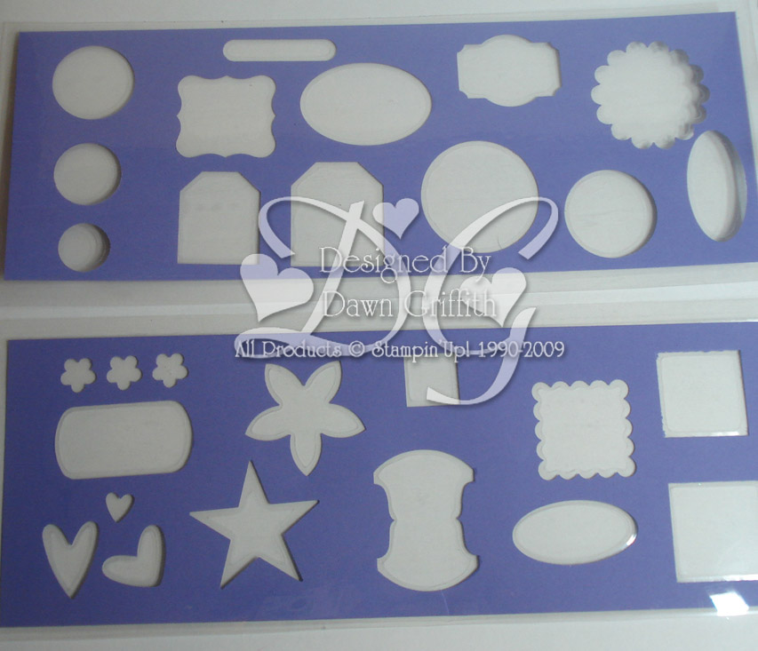 Punch template .. - Dawn's Stamping Thoughts