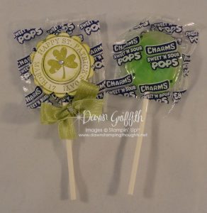 St. Pattys Day charm pops