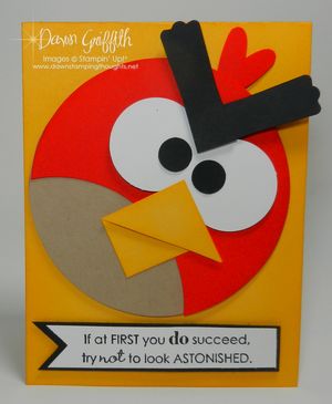 Angry Birds card for Ruthie