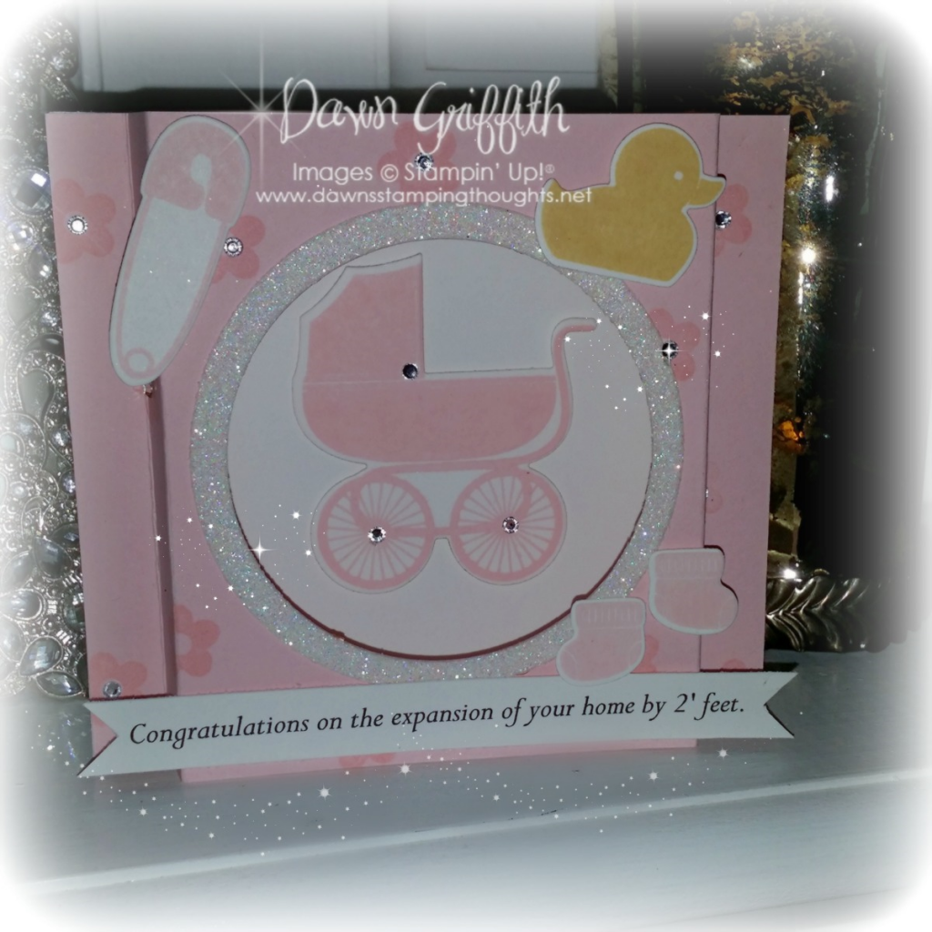 baby girl shadow box