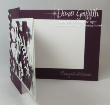 Congratulations Botanical Builder framelits #2 Dawn Griffith Stampin'Up! Occasions catalog 2016
