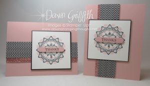 Make a Medallion Thanks card video