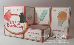 Fun Fold Birthday card video