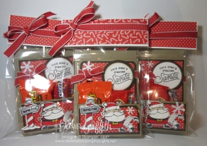 Goody bags from Santa gifts