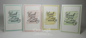 April 2019 Thank you notes video