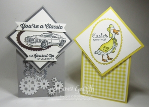 Diamond Top Fold card video