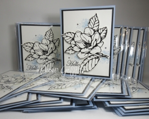 Black Shimmer Embossing Powder Video ~ 2019 Advisory Board Swaps