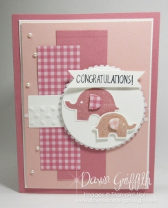 Little Elephant~ Congratulations baby card