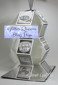 Glitter Queens Blog Hop Celebrating Fathers  ~Pull Up Accordion card video