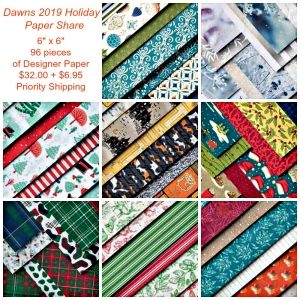 2019 Holiday Paper Share ~ Sign up today