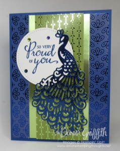 Noble Peacock Foil Card Video