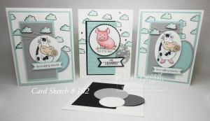 Over the Moon Card Sketch # 102 Video