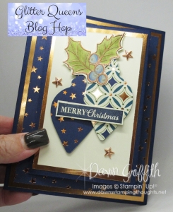 Glitter Queens  Blog Hop ~ Layer it Up!  Tri-Fold Panel card video