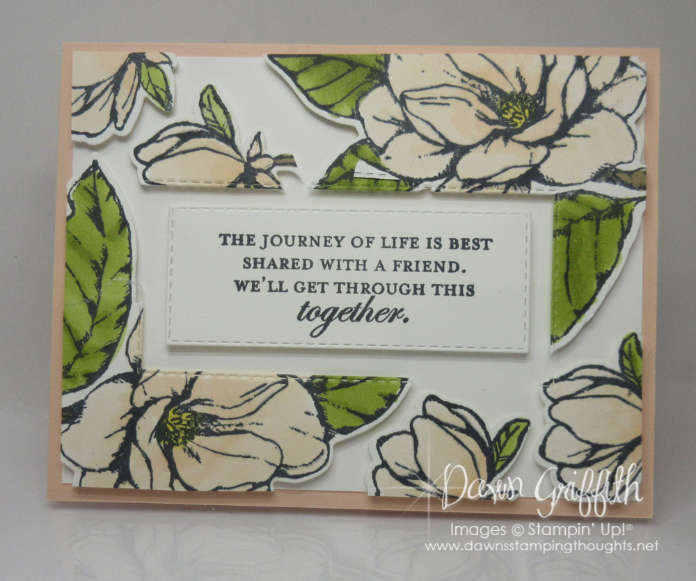 Floating Frame Technique video - Dawn's Stamping Thoughts