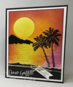 Two for Thursday ~Hawaiian Sunset card videos