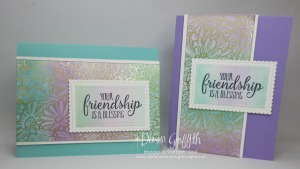 Two for Thursday ~ Foil Resist Sponging Technique video