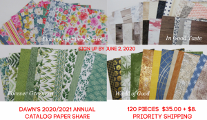 Sign up for Paper Share 2020/2021 NOW