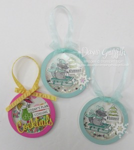 Two for Thursday ~ Ornament / Gift Tag Shaker videos