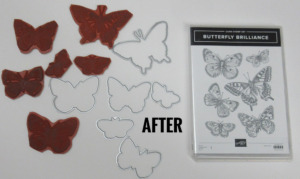 Separating the Butterfly Brilliance stamp set & die video