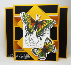 Butterfly Tower Fun Fold card video