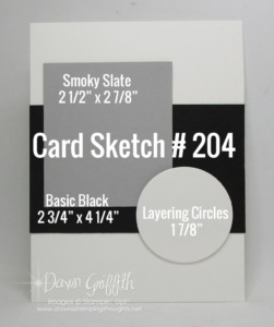 Card Sketch # 204