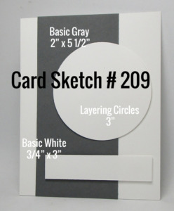 Card sketch # 209