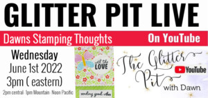 Glitter Pit LIVE today at 3:00pm