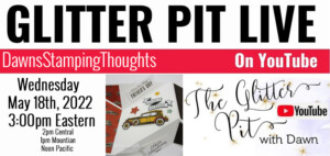 Join me LIVE in the Glitter Pit today