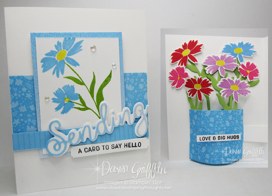 Two for Thursday ~ 3-D Vase with Flowers Stampin’ Videos