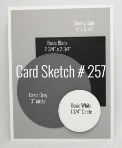 Card Sketch Weekly # 257