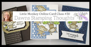 Little Monkey- Card Class # 30