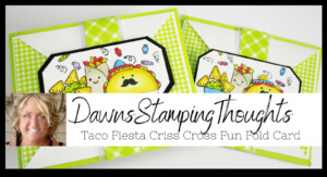 Friday Fun Day Video – Criss Cross Fun Fold Card