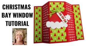 Christmas Bay Window Fun Fold video