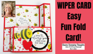 Wiper Pop Up Fun Fold Card Video