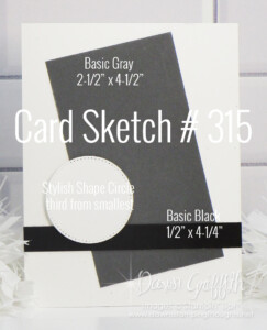 Card Sketch # 315