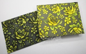 Blackout Embossed Background Technique Video