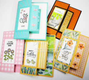 Trifold Hidden Door Fun Fold Cards