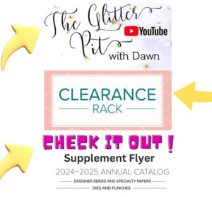Glitter Pit Live – Clearance Rack- Supplement Flyer