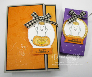 Playful Ghosts Card and Treat Holder Video