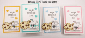 January 2025 Thank you notes