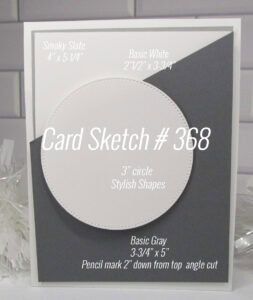 Card Sketch # 368