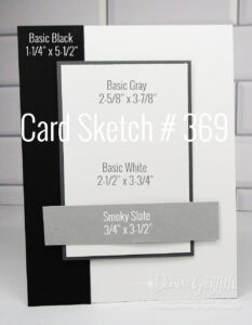 Card Sketch # 369