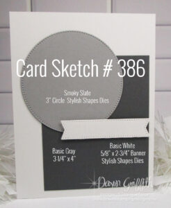 Card Sketch # 386