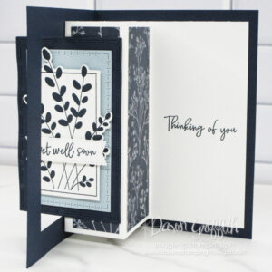 Get Well Soon Step Fun Fold Card